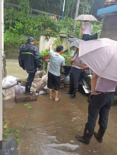 台风烟花, 抗台我们坚守一线