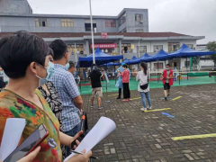 福全街道核酸检测演练志愿活动