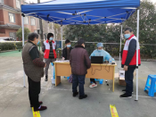 福全街道协兴村全员核酸检测工作