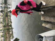 协兴村“巾帼”志愿者护水活动