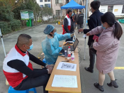 福全街道协兴村进一步严起来、紧起来、动起来，众志成城、同心协力，坚决阻断疫情传播