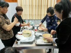 福全街道富强村面点师培训
