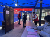 区人大代表投票选举志愿服务