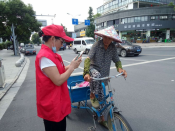 “柯桥有礼、文明有我”交通志愿行