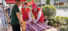 兰亭街道学雷锋志愿行活动
