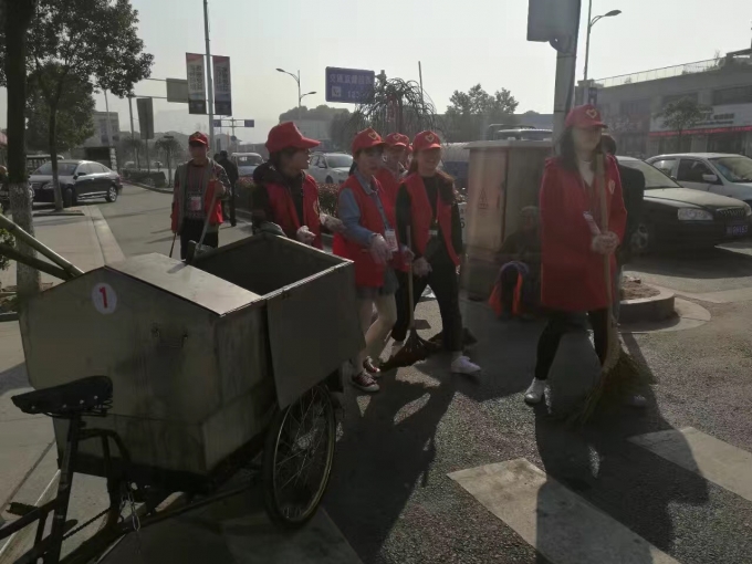 清扫家园，保护环境！