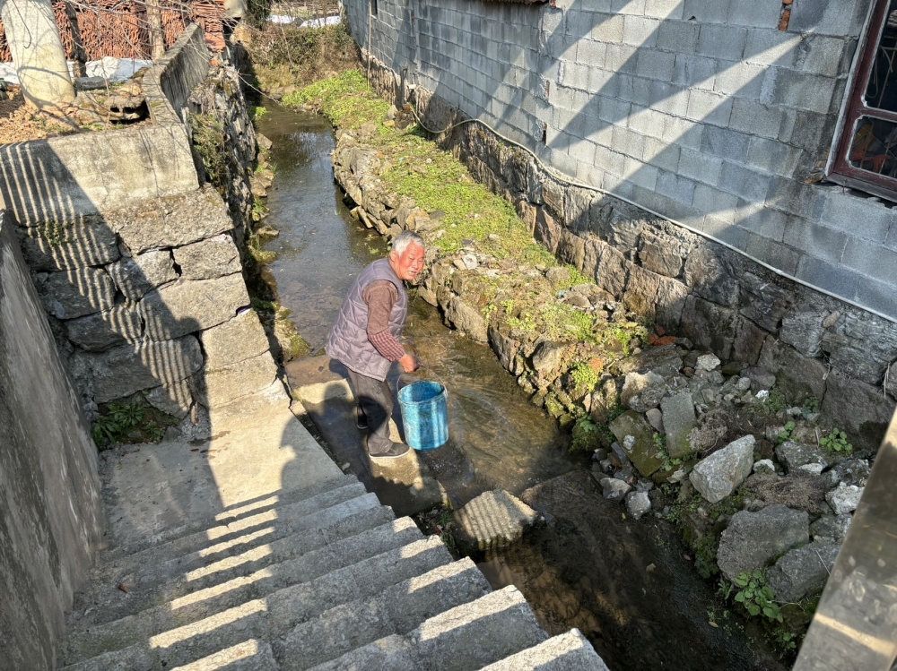 花街村五水共治宣传志愿活动