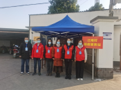 协助钱清街道开展疫情防控工作