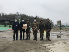 平水分院情系驻地官兵