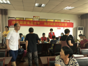 平水医院走进若耶村文化大礼堂开展健康宣教