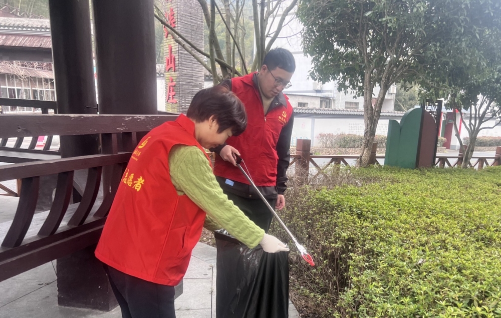 平水分院垃圾分类志愿者