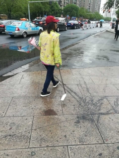 交通路口文明劝导