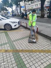 区建设局前往红丰社区红丰农贸市场开展卫生健康、文明停车等志愿活动