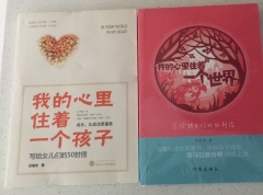 向阳花开公益服务中心志愿者派送爱心书籍