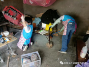 向阳花开公益服务中心帮助结对学生家庭