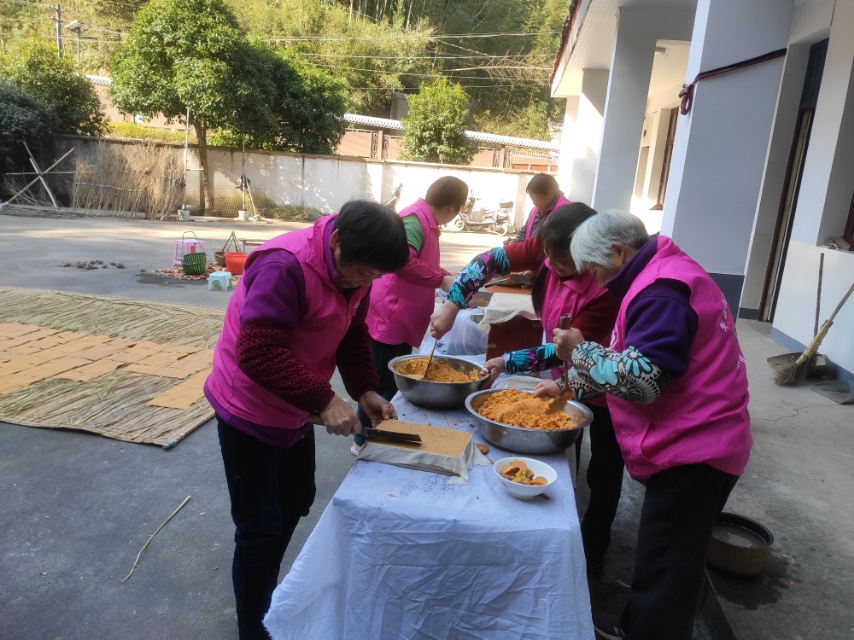 蕃茹饼制作