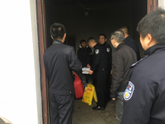 平安志愿服务队爱心送温暖