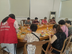 海盐村手工制作端午五谷摇摇乐
