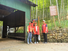 同康村游步道环境卫生整治