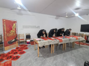 “马踏祥云 书法下乡”送福写春联志愿活动