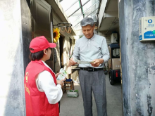 中眉岙村翠姐姐巾帼志愿服务