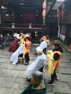 绍兴慈爱义工团慈爱下尉村