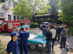 建吴居消防安全演练志愿服务活动