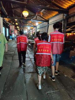 安昌社区垃圾分类志愿活动