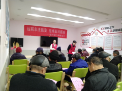 安昌社区“远离非法集资，拒绝高利诱惑”志愿活动