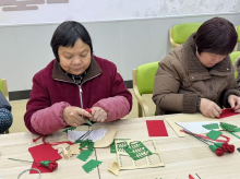 庆三八妇女节手工花束活动