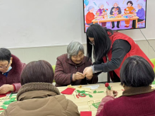 庆三八妇女节手工花束活动