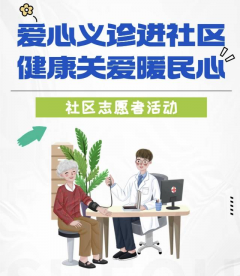 爱心义诊进社区，健康关爱暖民心