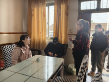 关爱走访 入户陪聊志愿活动