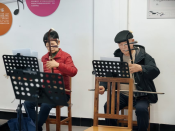 “悦享夕阳 薪火相传”二胡培训