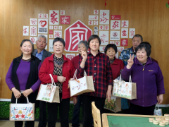 夕阳添雅趣  手作结知音