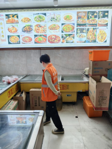安昌社区消防巡查志愿活动