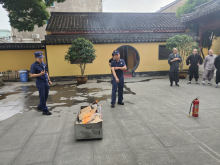 民间信仰点消防应急演练