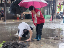 台风隐患排查志愿活动