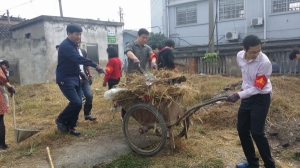 下市头社区在职党员第一季度活动——“助力八大行动”