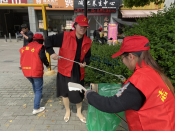 清理白色垃圾志愿服务