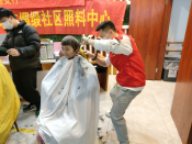 绸缎社区迎亚运“学雷锋”志愿服务活动