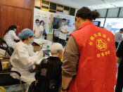 绸缎社区疫苗接种志愿活动