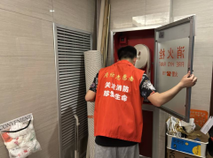 禹会社区开展消防安全检查活动