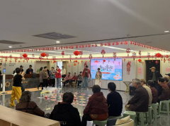 禹会社区联合金色年华开展九九重阳活动