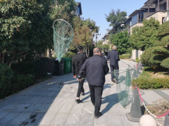 禹会社区开展文明养犬活动