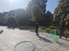 禹会社区开展文明养犬活动