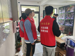 禹会社区开展消防安全大检查活动