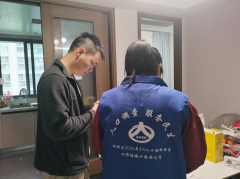 禹会社区开展人口调查志愿活动