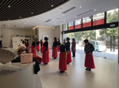 禹会社区开展中国舞课堂