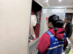 禹会社区开展高层建筑消防安全专项行动